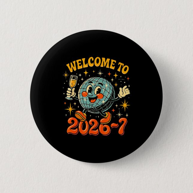 67 Meme Countdown Happy New Year Funny Drip Number Button (Vorderseite)