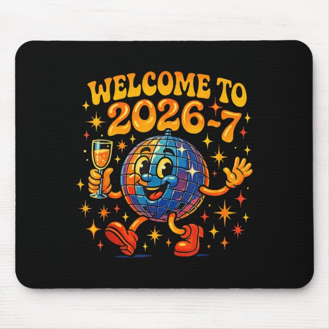 67 Meme Countdown Happy New Year Funny Drip Number Mousepad (Vorne)