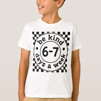 67 Meme, Dabbing, 6 7 Zahlen, Six Seven Bruh, 6. T-Shirt
