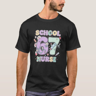 67 Meme Funny School Nurse Six Seven Meme Boys Gir T-Shirt