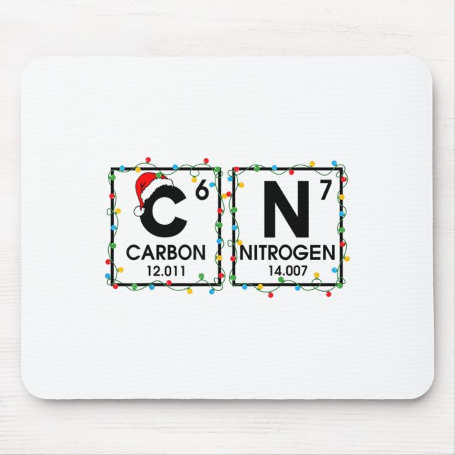 67 Meme Funny Teacher Science Periodic Table 67 Ch Mousepad (Vorne)