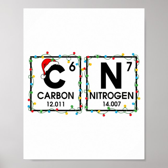 67 Meme Funny Teacher Science Periodic Table 67 Ch Poster (Vorne)