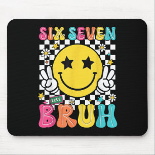 67 Meme Gen Alpha Slang 6 7 Sechs Sieben Bruh Lust Mousepad