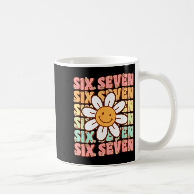 67 Meme Gen Alpha Slang 6 7 Six Seven Funny Boys G Kaffeetasse (Rechts)