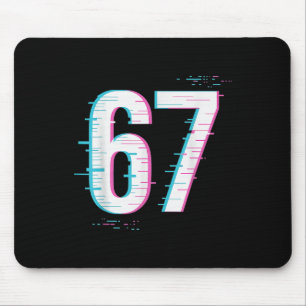 67 Meme Glitch-core 67 Digitales Signal Lädt noch Mousepad