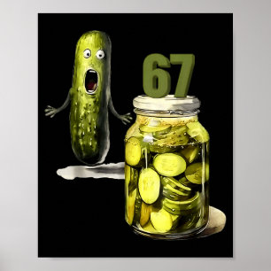 67 Meme Gurke Überraschung Ein Glas Gescheibelte G Poster