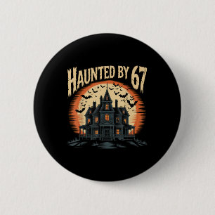67 Meme Halloween-Kostüm Heimgesucht _1 Button