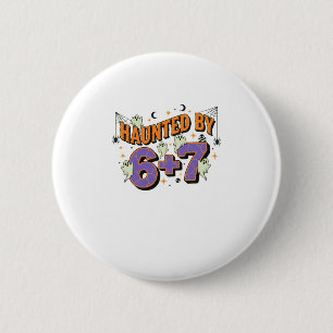67 Meme Halloween-Kostüm Verflucht Button