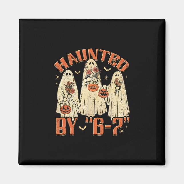 67 Meme Halloween Verflucht  Magnet (Vorne)