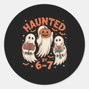 67 Meme Halloween Verflucht Runder Aufkleber