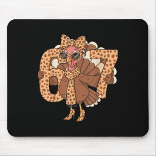 67 Meme Herbst Fall Truthahn Sungles Lustiges Dank Mousepad