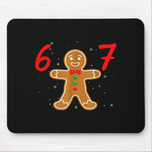 67 Meme Humor 6-7 Lustig Sechs Sieben Weihnachten  Mousepad