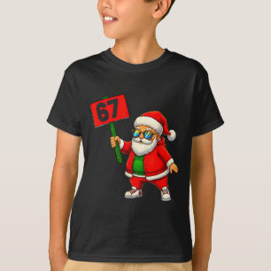 67 Meme Humor 6-7 Lustig sechs sieben Weihnachten T-Shirt