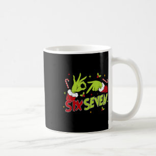 67 Meme Humor 6-7 Lustig Six Seven Weihnachten Kaffeetasse