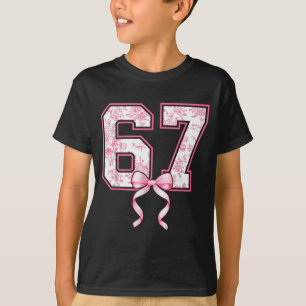 67 Meme Kokette Toile Nk Schleife Lustig Sechs Sie T-Shirt