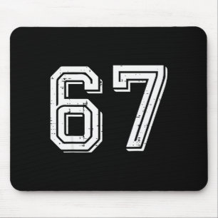 67 Meme Lustig 6 7 Männer Frauen Kinder Jugend Tee Mousepad