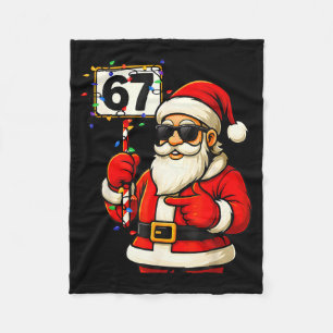 67 Meme Lustig 6-7 Sechs Sieben Weihnachten Für Mä Fleecedecke