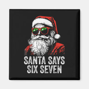 67 Meme Lustig Six Seven Weihnachten 6-7 Meme Sant Magnet