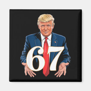67 Meme Lustig Trump 67 Hände Meme Slang 6 7 Hände Magnet