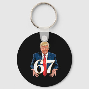 67 Meme Lustig Trump 67 Hände Meme Slang 6 7 Hände Schlüsselanhänger