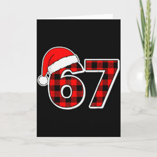 67 Meme Lustige Weihnachten Rotes Karo Xmas Schlaf Karte