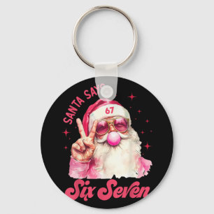 67 Meme Lustiger Sechs Sieben Weihnachten 6-7 Meme Schlüsselanhänger