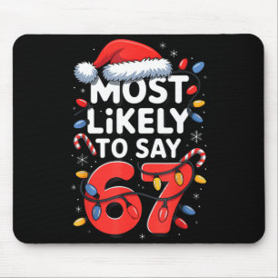 67 Meme Lustiger Weihnachts-Meme-Entwurf Höchstwah Mousepad