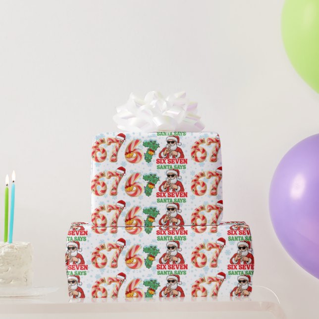 67 Meme Lustiger Weihnachtsmann Weihnachtsgeschenk Geschenkpapier (Partygeschenke)