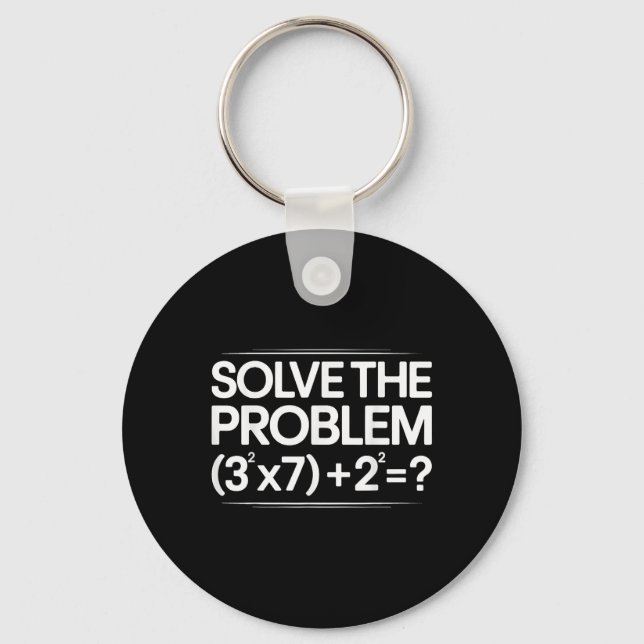 67 Meme Mathe Lustig Sechs Sieben Lehrer Brainrot  Schlüsselanhänger (Vorderseite)