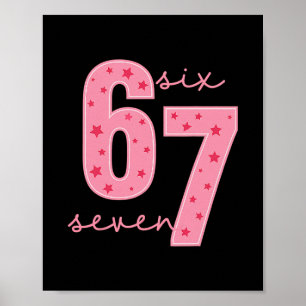 67 Meme  Poster