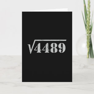 67 Meme Quadratwurzel 4489 Slang Mathe 6 7 Retro M Karte