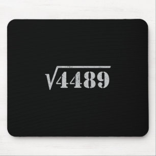 67 Meme Quadratwurzel 4489 Slang Mathe 6 7 Retro M Mousepad