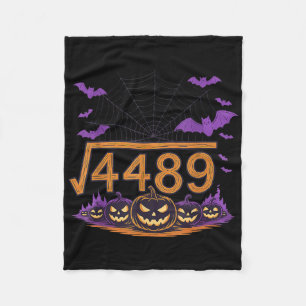 67 Meme Quadratwurzel 4489 Slang Mathe Halloween K Fleecedecke