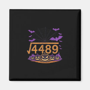 67 Meme Quadratwurzel 4489 Slang Mathe Halloween K Magnet