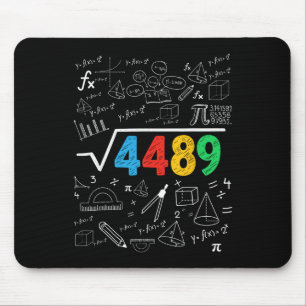67 Meme Quadratwurzel 4489 Slang Sechs Sieben Math Mousepad