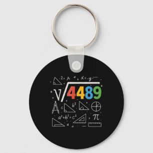 67 Meme Quadratwurzel 4489 Slang Sechs Sieben Math Schlüsselanhänger
