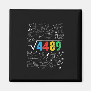 67 Meme Quadratwurzel 4489 Slang Six Seven Mathele Magnet