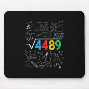 67 Meme Quadratwurzel 4489 Slang Six Seven Mathele Mousepad