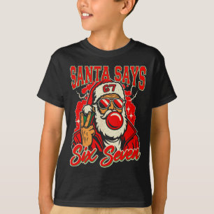 67 Meme Sechs Sieben Für Kinder Frauen Männer Jung T-Shirt