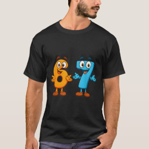 67 Meme Sechs Sieben Kinder Zahlenblöcke Mathelehr T-Shirt