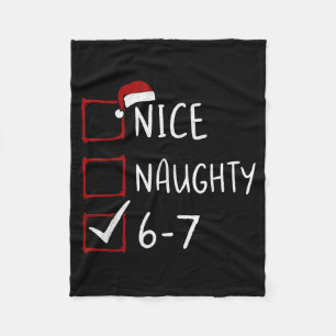67 Meme Sechs Sieben Männer Jungen Weihnachten 6-7 Fleecedecke