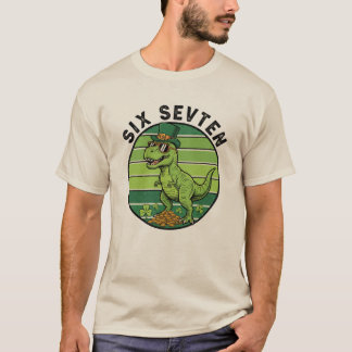 67 Meme Shamrocks Sechs Sieben Shamrocks 6-7 St Pa T-Shirt