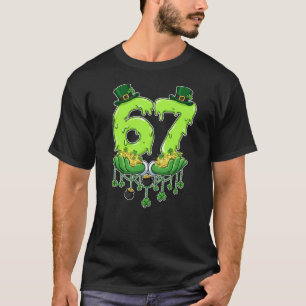 67 Meme Shamrocks Sechs Sieben Shamrocks 6-7 St Pa T-Shirt