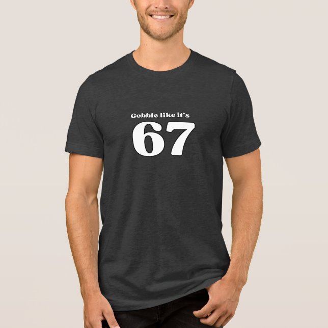 67 Meme Shirt • Six Seven Trend (Vorderseite)