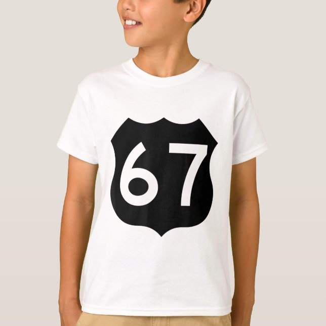 67 Meme Six Seven 6-7 Funny Internet Joke Viral Tr T-Shirt (Vorderseite)