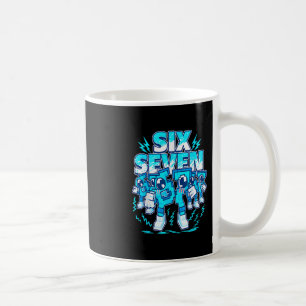 67 Meme Six Seven 6 7 Italienischer Brainrot Gebur Kaffeetasse