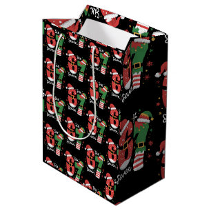 67 Meme Six Seven Elfen Weihnachtsmann Hut Mittlere Geschenktüte
