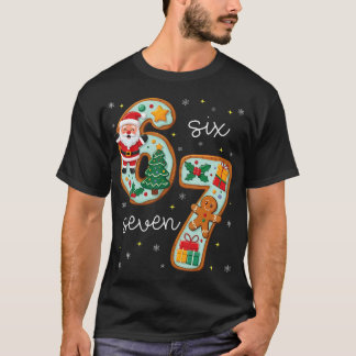 67 Meme Six Seven Für Kinder Frauen Männer Jungen  T-Shirt