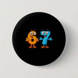 67 Meme Six Seven Kinder Zahlenblöcke Mathelehrer Button