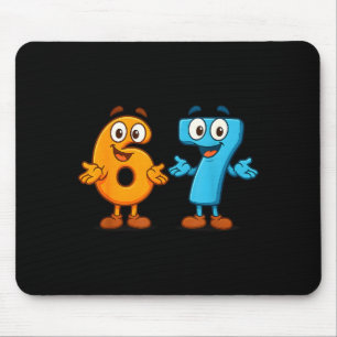 67 Meme Six Seven Kinder Zahlenblöcke Mathelehrer  Mousepad